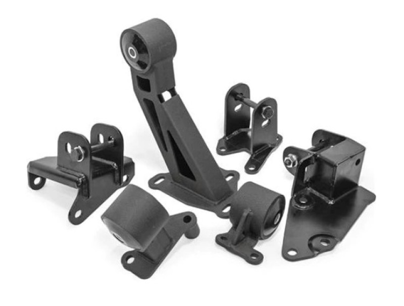 Honda Civic Engine Mount Kit - Innovative Mounts - 75A Bushings - Black - `96-`00 Honda Civic Engine Mount Kit - Innovative Mounts - 75A Bushings - Black - `96-`00